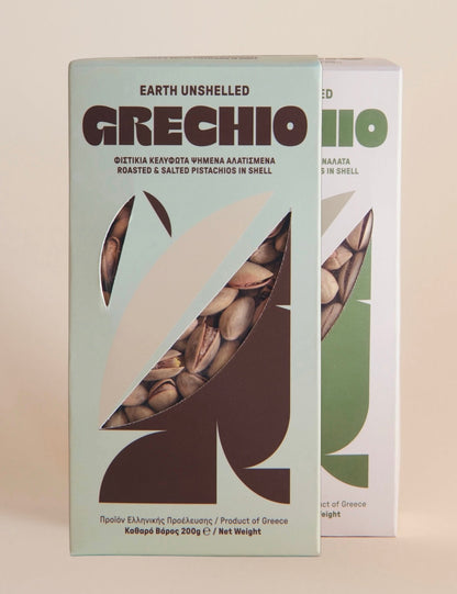 Roasted Salted Pistachios in Shell 200g & Roasted Unsalted Pistachios in Shell 200g